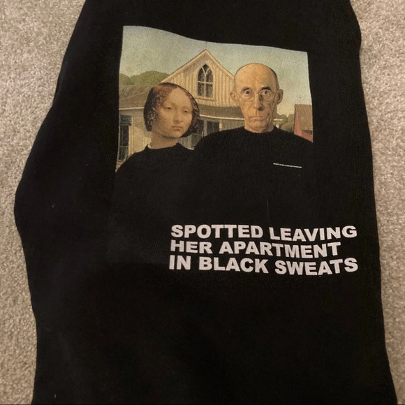 Urban Sophistication Spotted Sweatpants Sz M - Picture 3 of 7